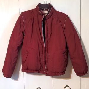 Vintage burgundy jacket